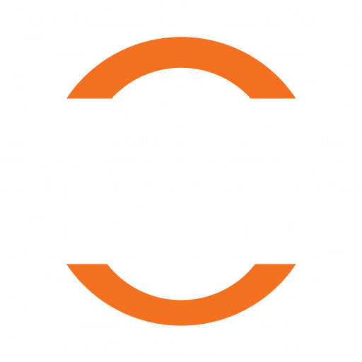 watchout4u logo circular white and orange
